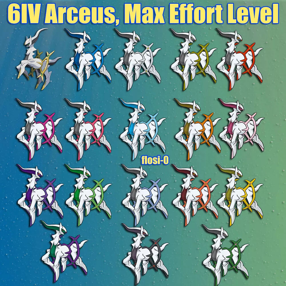 Pokemon Legends Arceus Pokedex Bundle #3 Max Effort Levels 6IV-EV Trai –  Pokemon4Ever