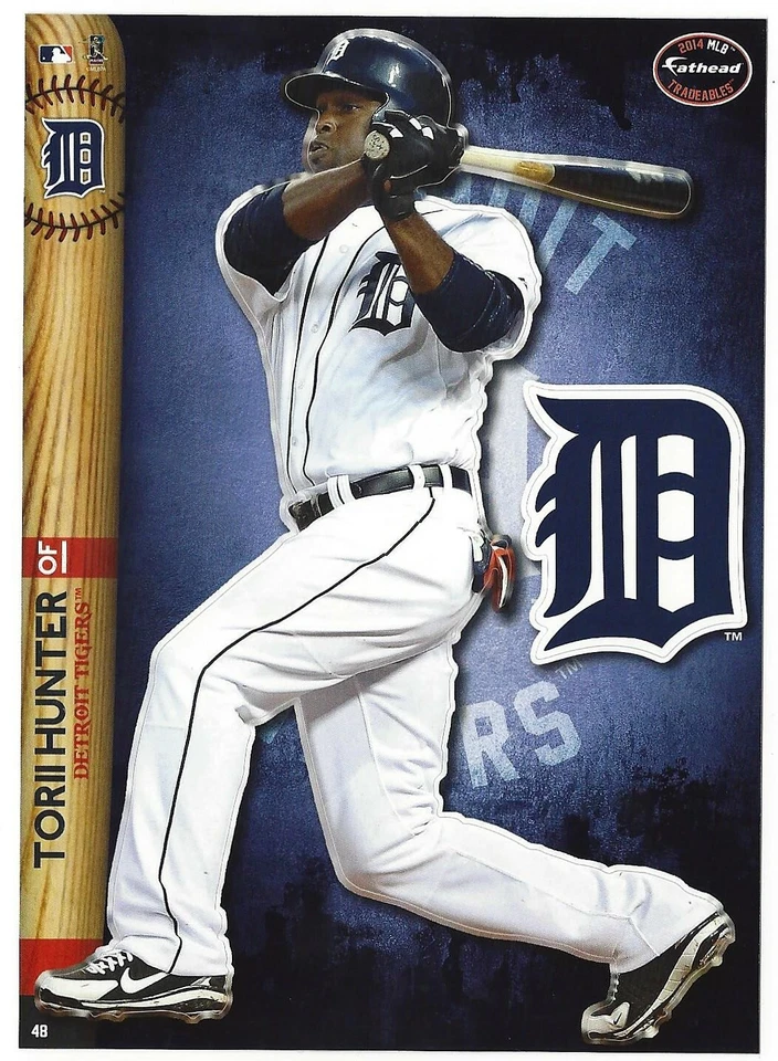 MAX SCHERZER FATHEAD TRADEABLES DETROIT TIGERS LOGO STICKER CY YOUNG RARE 2014 3 - Image 4 of 4