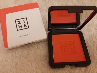 3INA Cosmetics The Blush Compact Blush #108 Orangey, 7,5gr Made in Italy