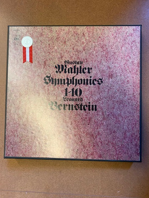 Gustav Mahler: Symphonies 1-10   Leonard Bernstein (15xLP) CBS   Vinyl Box