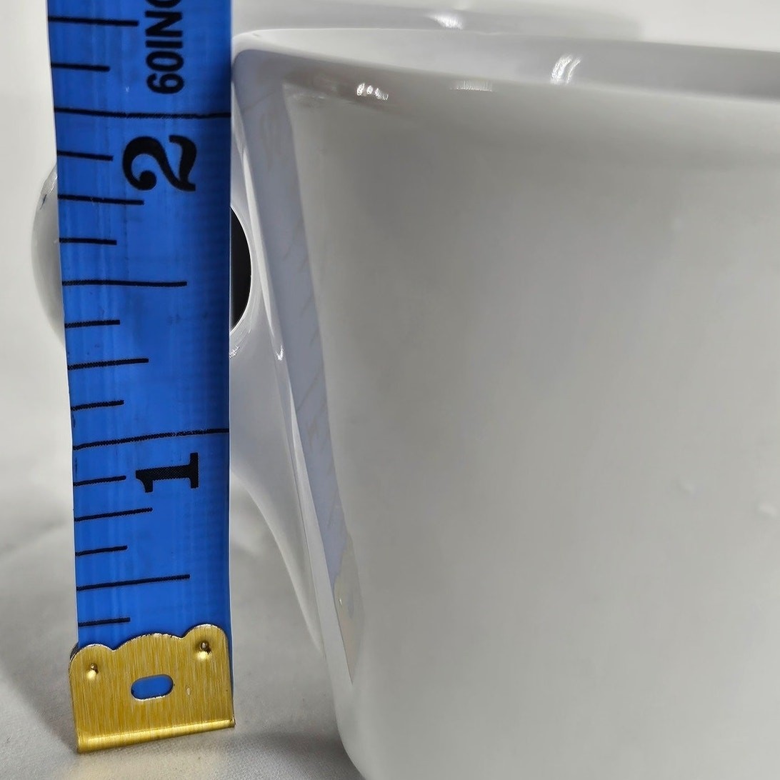 LAVAZZA ESPRESSO CUP IPA – ITALY PORCELAIN WHITE WITH LOGO (SET OF 2)