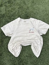 Vintage Beige Sea Dog Beach Shirt