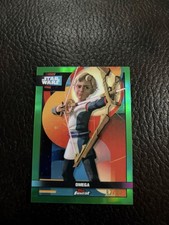 2025 Topps Finest Star Wars HUGE Lot Auto X3 Green Omega /99 Insert Bistan