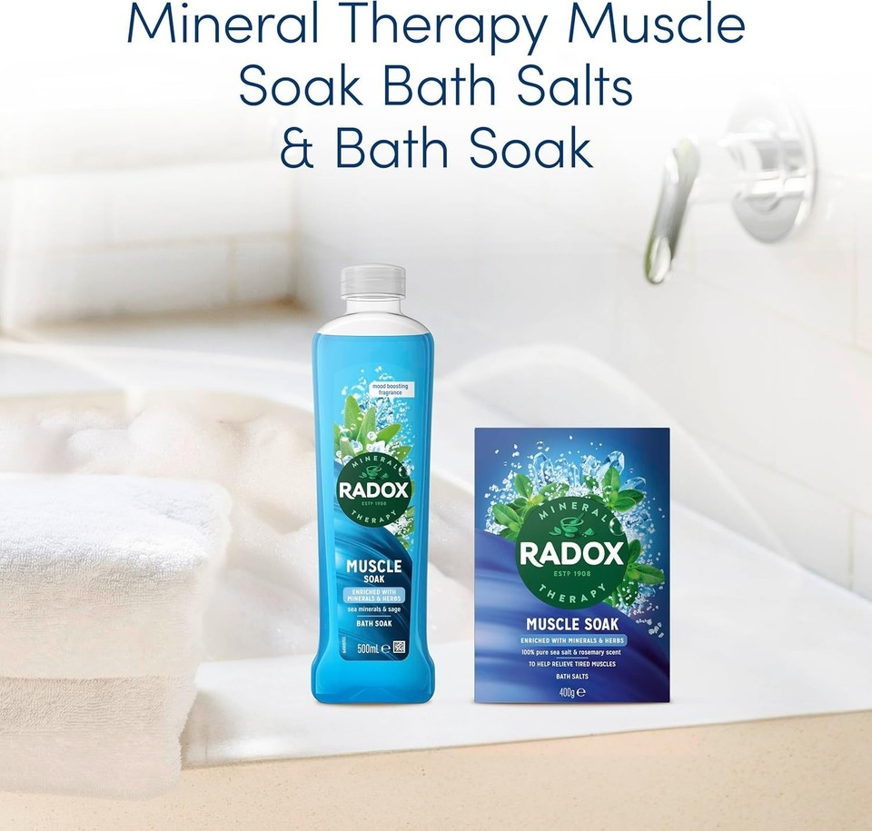Radox Soak & Soothe Bathing Collection Gift Set perfect for any ...