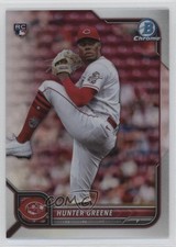 2022 Bowman Chrome Refractor 278/499 Hunter Greene #95 19bb