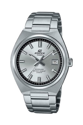 Casio EDIFICE EFB-109DJ-7AJF Silber Edelstahl Herrenuhr Datumsanzeige NEU