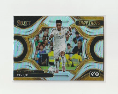 2025-26 Panini Select La Liga Vini Jr Snapshots Silver Field Level Real Madrid