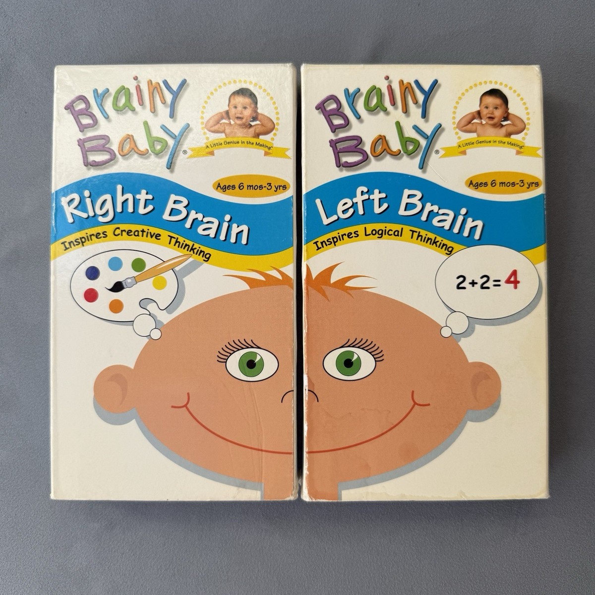 Brainy Baby Right Brain (VHS, 2003) for sale online