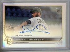 2022 Topps Chrome - Rookie Autographs Roansy Contreras #RA-RCO Refractor /499 RC
