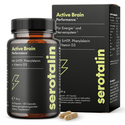 Serotalin  Active Brain Performance Kapseln (Happy Energy)