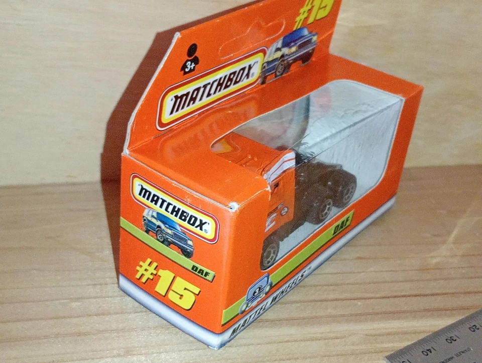 Matchbox Superfast / MB 183 - DAF 3300 Space Cab - Orange - Model Truck Cab x1 - Image 3 of 4