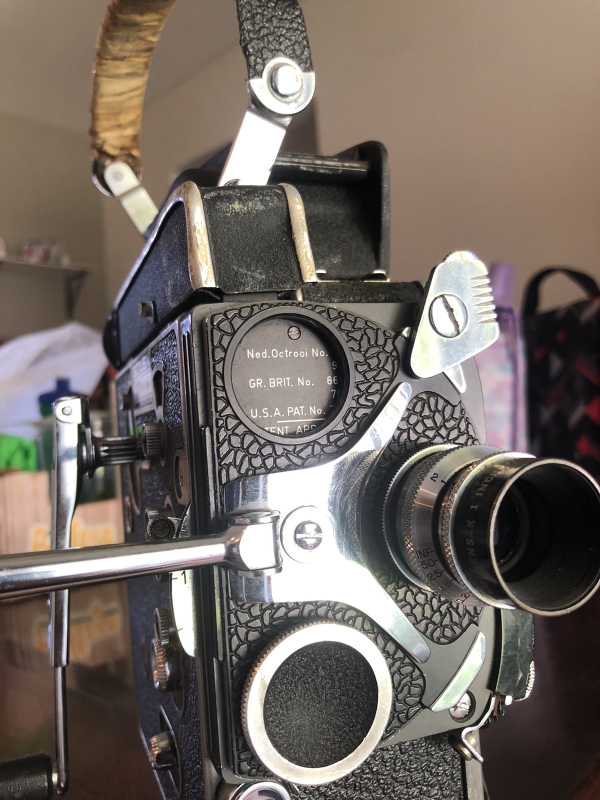 Bolex H16 Reflex  5 camera body with a 25mm Lens