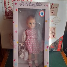 Poupée ancienne Françoise SNF 39 Modes & Travaux, en robe ki 225
