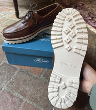 Sperry Top-Sider Men s Brown Leather Boat Sho...