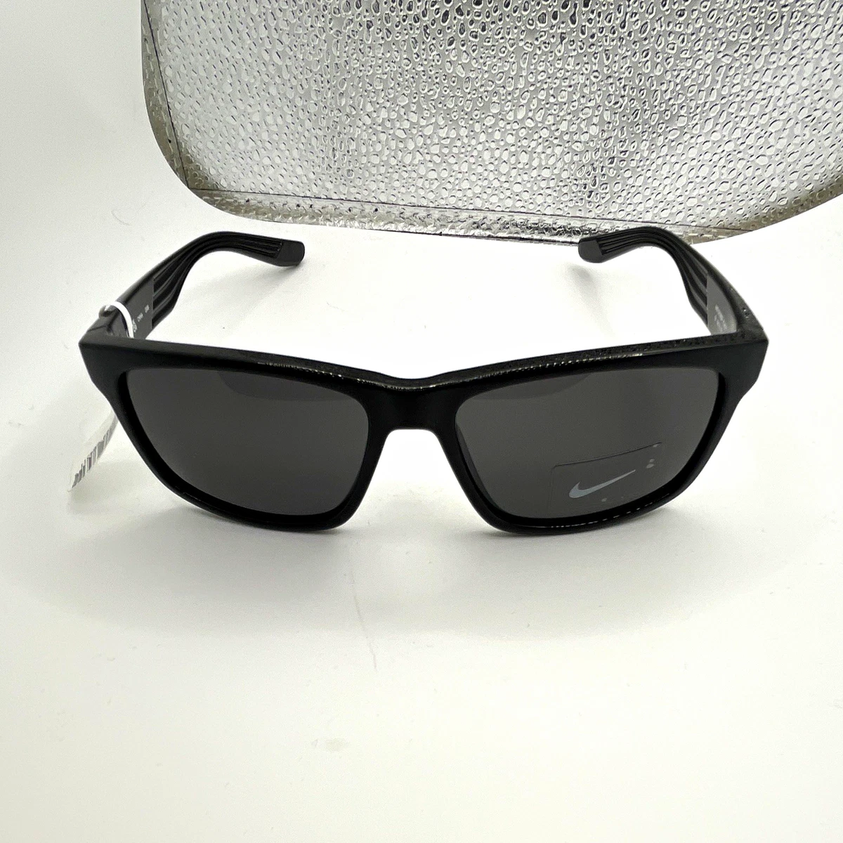 NWT Nike AERO DRIFT DQ0811 Matte Dark Shield 65mm Sunglasses Nike Flyfree Shield Polarized Sunglasses. Nike.com main image 2