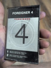 Foreigner: 4 1981 Atlantic Records Cassette Tape CS 16999