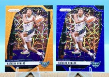 2024 WNBA Prizm Basketball Natasha Howard #130 Orange Velocity + Blue Velocity