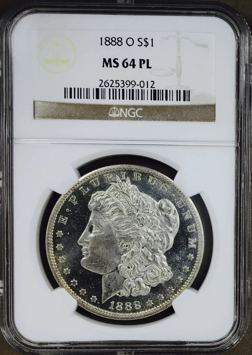 MS 64 Graded 1888 Year Morgan US Dollars (1878-1921) for sale | eBay