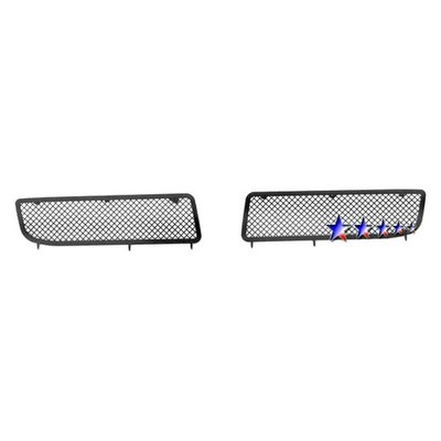 For Chrysler 300 05-10 APG GR18GFF36H 2-Pc Black 1.8 mm Wire Mesh Bumper Grille