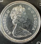 Canada Silver Dollar 1873-1973 RCMP Mounted Police 50% Silver Coin
