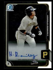 2015 Bowman Chrome Prospect Autographs Harold Ramirez Auto Pittsburgh Pirates