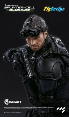 CCSToys Splinter Cell: Blacklist FigScript SAM FISHER 1:12 Figure NEW/US SELLER