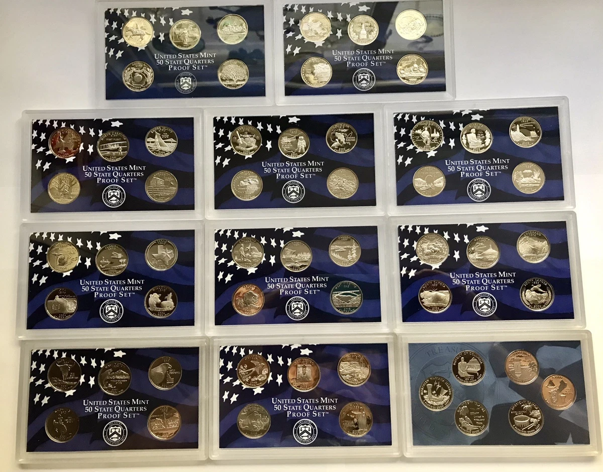 美国铸币厂1999 年美国25 美分硬币(1999 - 2008) | eBay