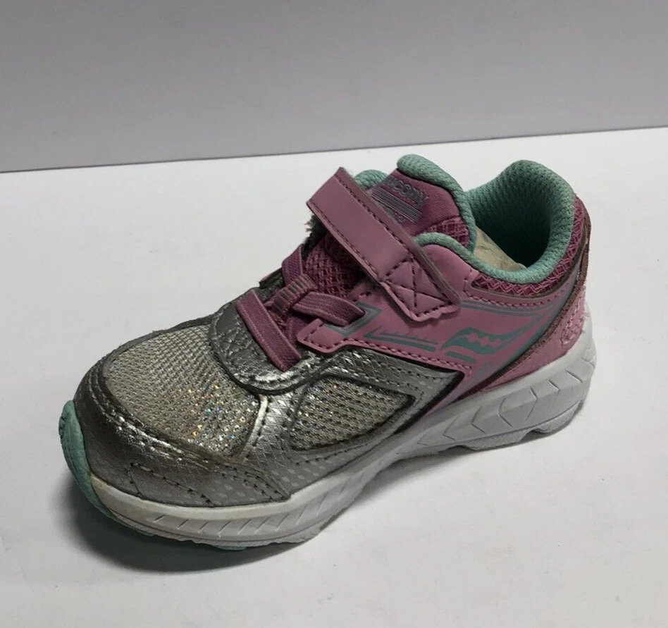 Zapatillas Saucony Cohesion 14 AC para niños pequeños, talla 6 M para niñas Foto 2 de 4