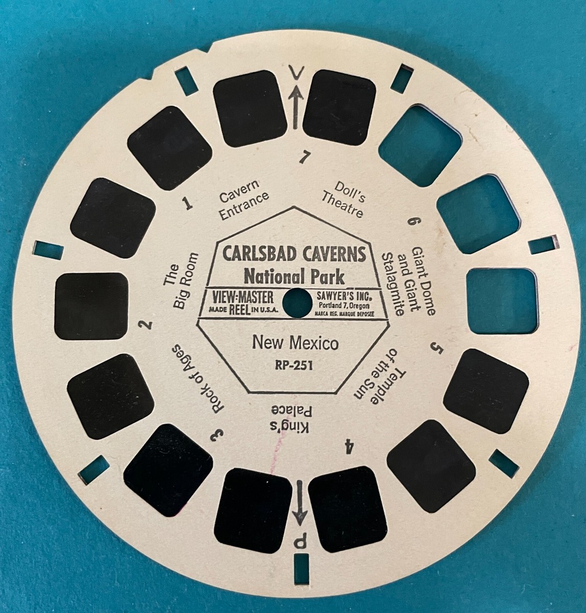 ヴィンテージ トーキングビューマスター・リール United Nations United Nations, Washington D.C. - Vintage View Master