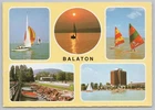 Transportation~Boats/Sailboats On Freshwater Lake Balaton Hungary~Continental PC