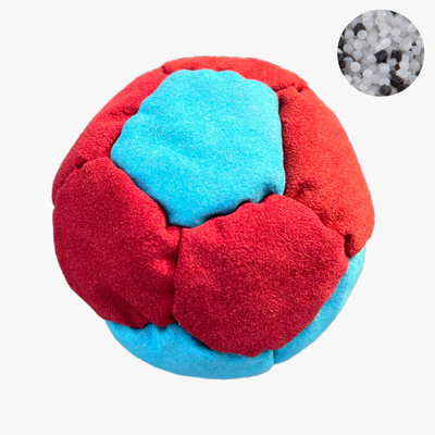 12 Panels Footbag, Stoffball, Kickball, Jonglierball von Crazy Sack, Kunststoff