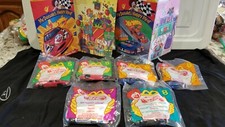 Mcdonalds happy meal toys 1998 Hot wheels Lot Of 8, 2 Boxes, 5,5,6,6,7,8 NIP