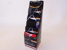 Pink Floyd Band 6 Pair CREW SOCKS Men Size 8-12 Bioworld NEW 
