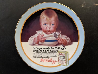 Limited Edition Kellogg Nostalgia Collection Advertising Ceramic Plate 1992