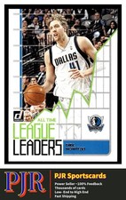 2020 Donruss #7 Dirk Nowitzki Dallas Mavericks  All Time League Leaders