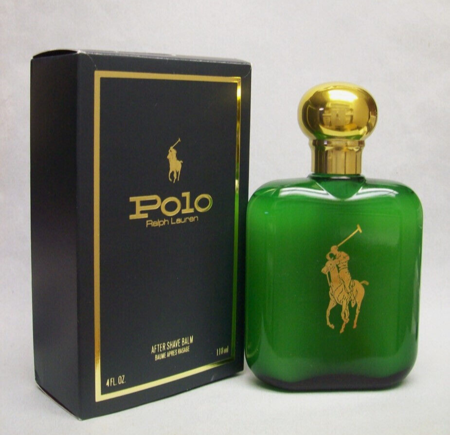 Polo Ralph Lauren Polo Green After Shave Balm 4 fl oz NIB Not