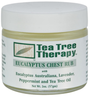 TEA TREE THERAPY Eucalyptus Chest Rub - 2 Ounces