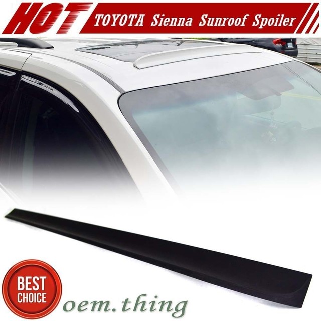 2020 Fit FOR TOYOTA Sienna 3rd Minivan Sunroof Top Spoiler Wing