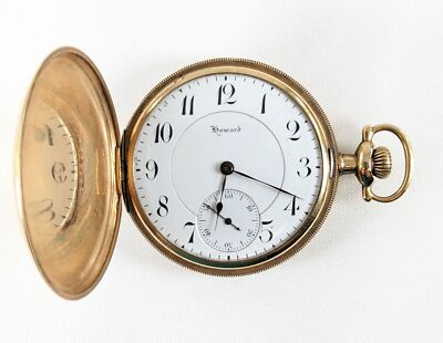 Antique 14K Gold E. Howard Watch Co. Hunter Case Model 1905 Pocket Watch Size 16