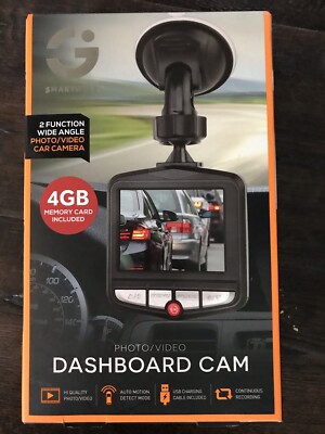 SMARTGEAR Photo/Video Dashboard Car Camera (4GB Memory Card Included)