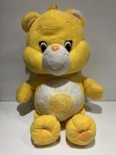Care Bears Yellow Funshine Bear Sunshine 14" Plush Stuffed Animal 2015