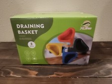 8 PCS Swan Shape sink strainer Multifunctional kitchen sink drain basket...