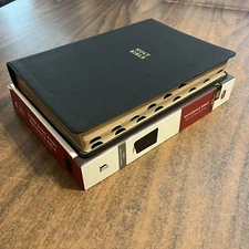 NKJV Super Giant Print Reference Bible Indexed - $134.99 Retail -Genuine Leather