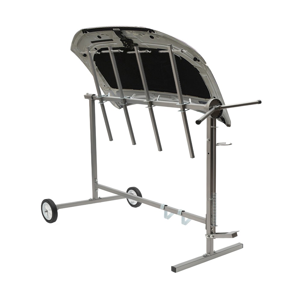 Auto Body Paint Stand Painting Rack Holder For Car Door Hood Fender