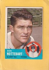 1963 Topps Baseball (#201-438) - Pick A Card, VG-MT condition