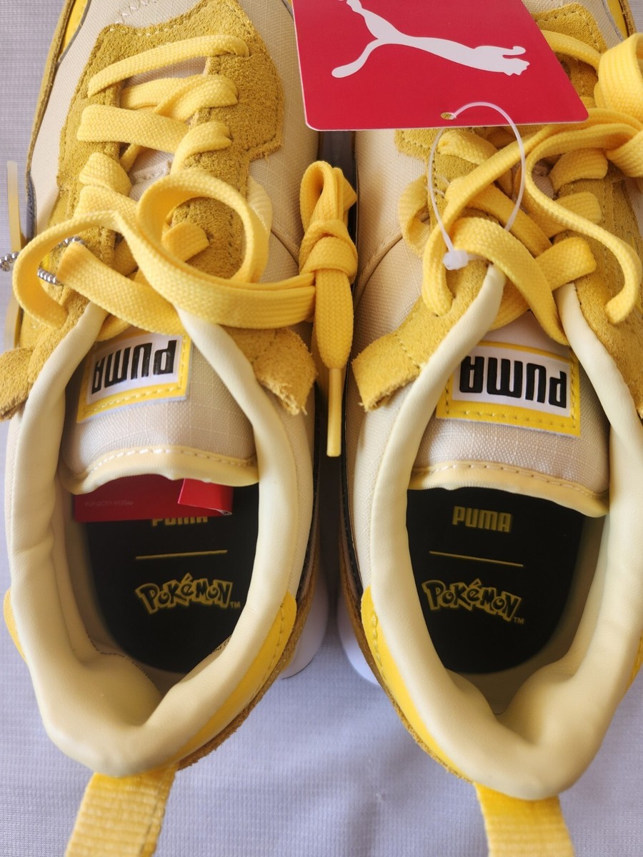 PUMA POKEMON Collaboration Sneakers PIKACHU yellow 23cm US5 | eBay