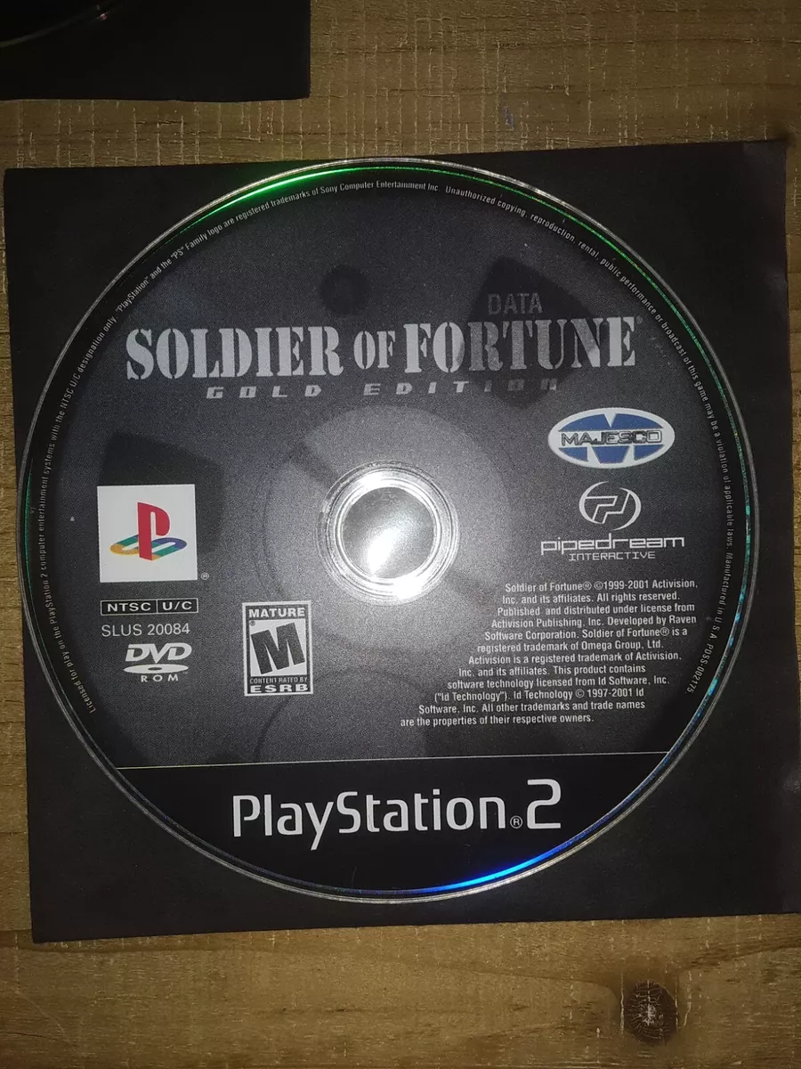 Soldier of Fortune: Gold Edition  Soldier of Fortune: Edition Gold para Playstation  2 (2001)