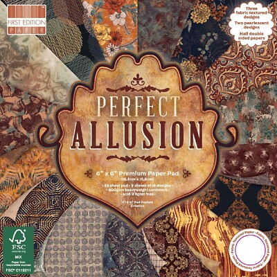 Erstausgabe * 6x6'' Papierblock * 48 x 200 g/m² Blatt * Perfekte Anspielung