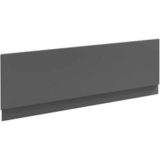 HR Fusion MFC Straight Bath Front Panel 560mm H x 1800mm W - Gloss Grey