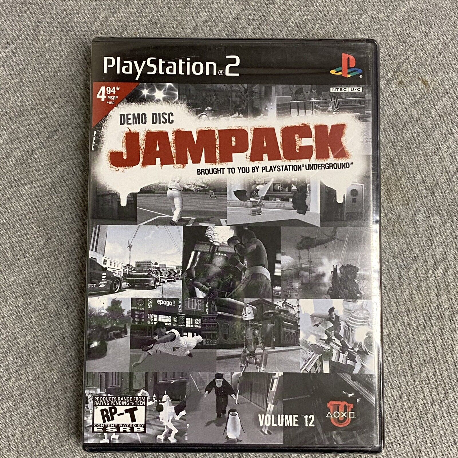 Jampack Volume 15 RP-M Demo Disc Play Station 2 Video Game disc PS2 NTSC  Used 711719756521 on eBid United States